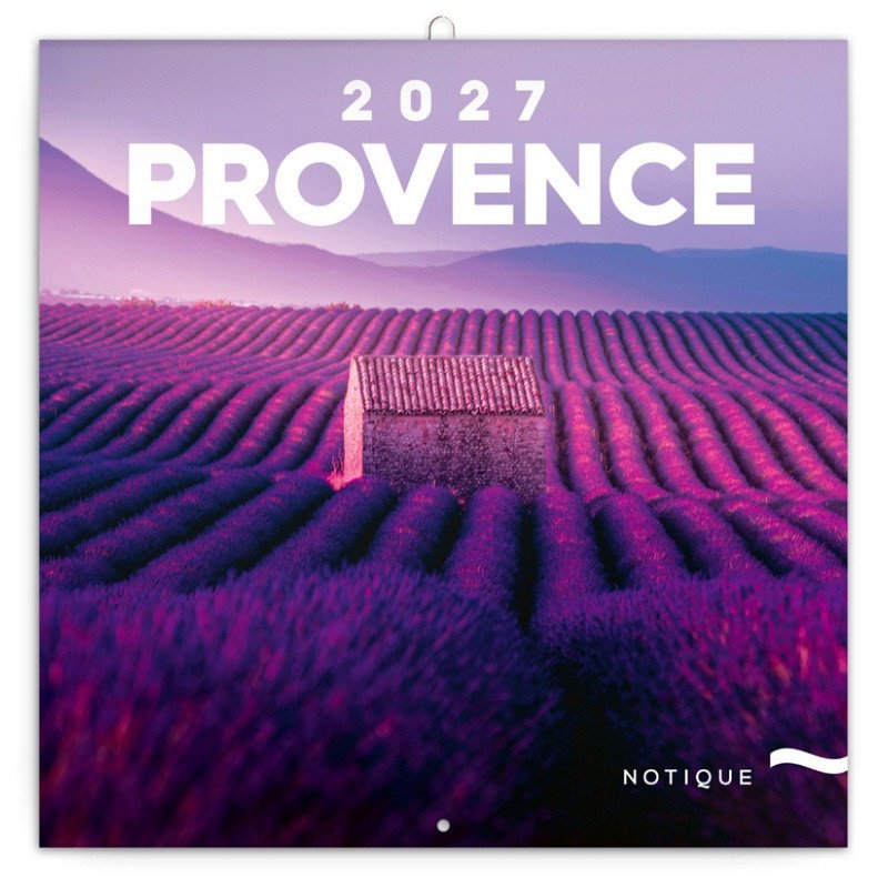 PROVENCE 2027 KALENDÁŘ NÁSTĚNNÝ