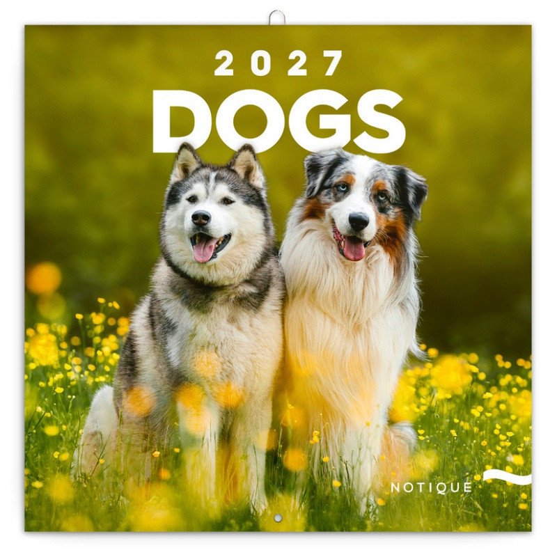 PSI 2027 KALENDÁŘ NÁSTĚNNÝ