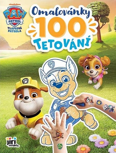 OMALOVÁNKY A 100 TETOVÁNÍ TLAPKOVÁ PATROLA