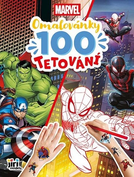 OARVEL OMALOVÁNKY A 100 TETOVÁNÍ