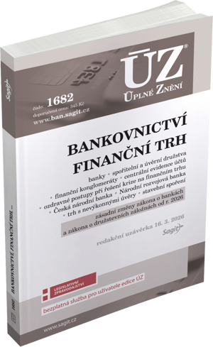 Obálka knihy ÚZ 1682 BANKOVNICTVÍ. FINANČNÍ TRH od autora <br>