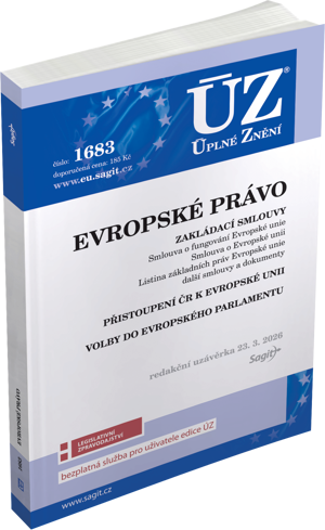 Obálka knihy ÚZ 1683 EVROPSKÉ PRÁVO od autora <br>