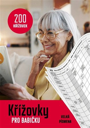 Obálka knihy KŘÍŽOVKY PRO BABIČKU od autora <br>