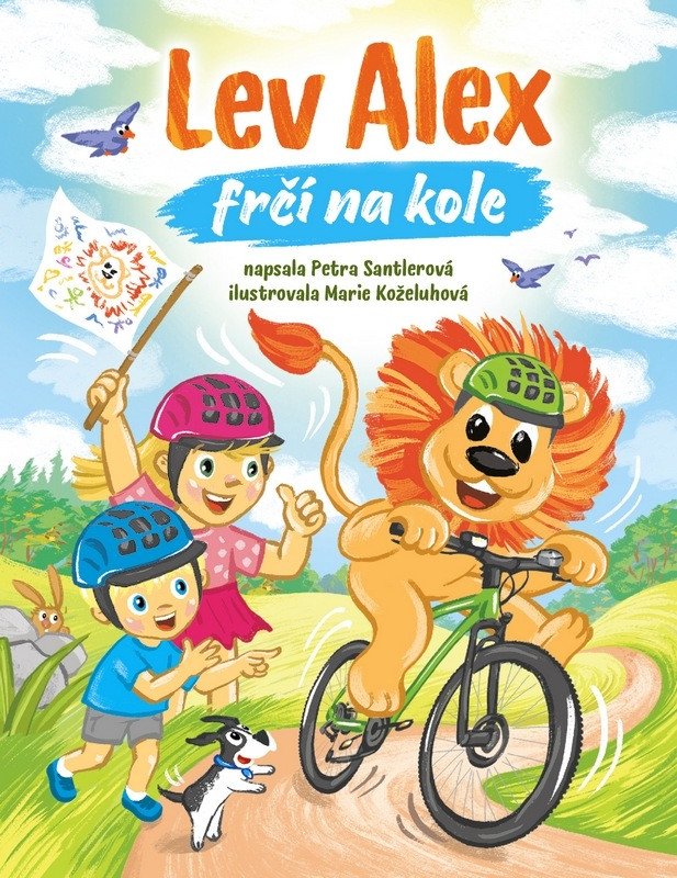 LEV ALEX FRČÍ NA KOLE