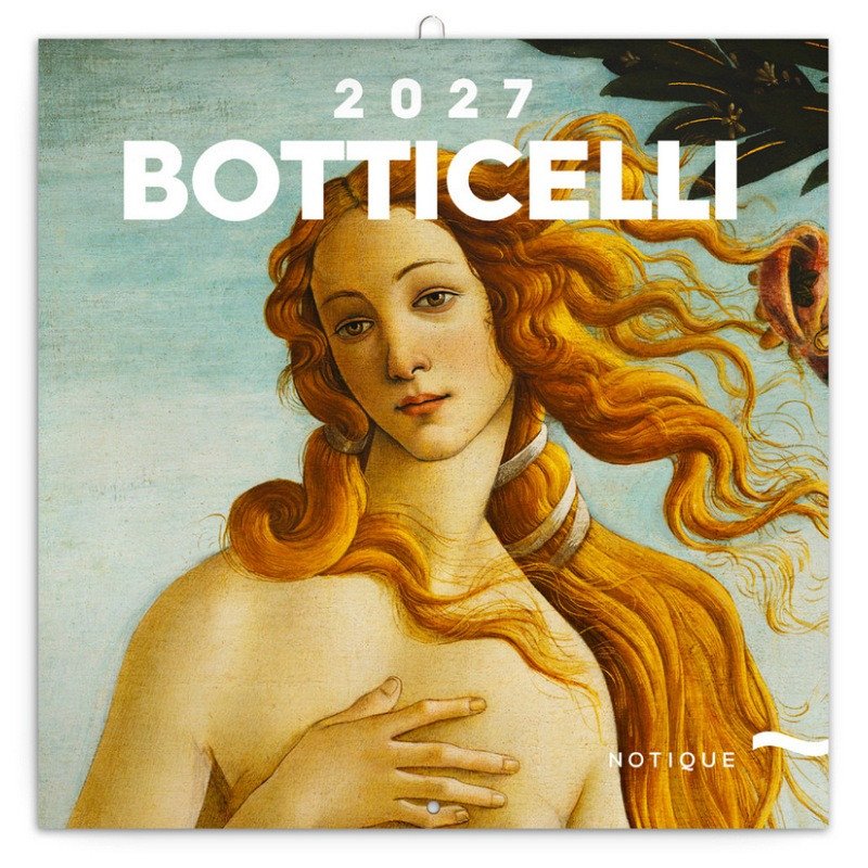 Obálka knihy KALENDÁŘ 2027 POZNÁMKOVÝ BOTTICELLI od autora <br>