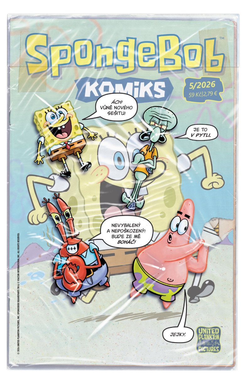 Obálka knihy SPONGEBOB 5/2026 od autora <br>