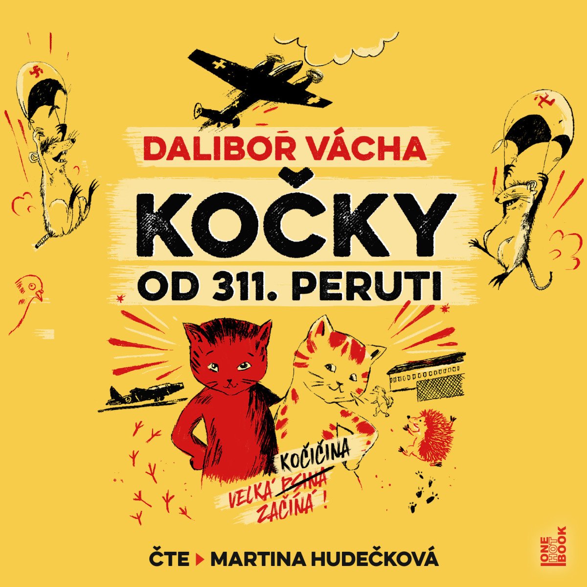 Obálka knihy KOČKY OD 311. PERUTI CD MP3 (AUDIOKNIHA) od autora Vácha Dalibor