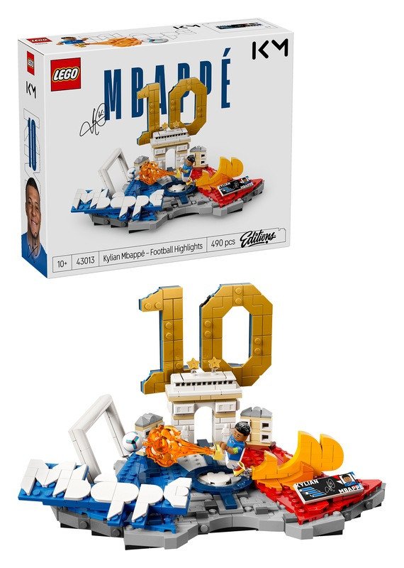 LEGO  EDITIONS 43013 KYLIAN MBAPPÉ — HVĚ