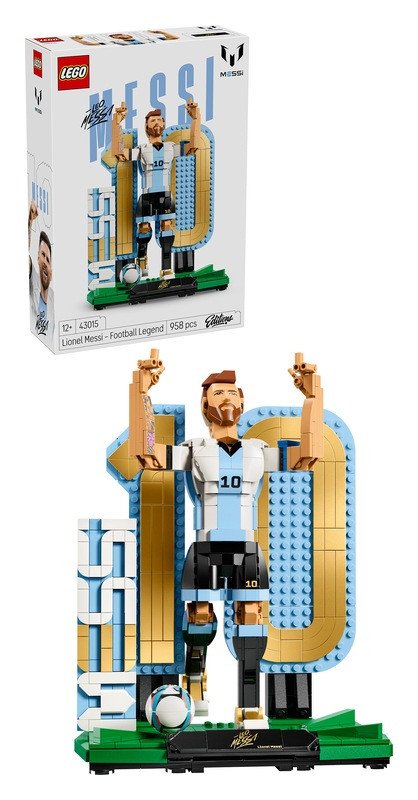 LEGO  EDITIONS 43015 LIONEL MESSI — FOTB