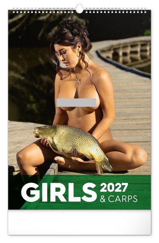 GIRLS & CARPS 2027 KALENDÁŘ NÁSTĚNNÝ