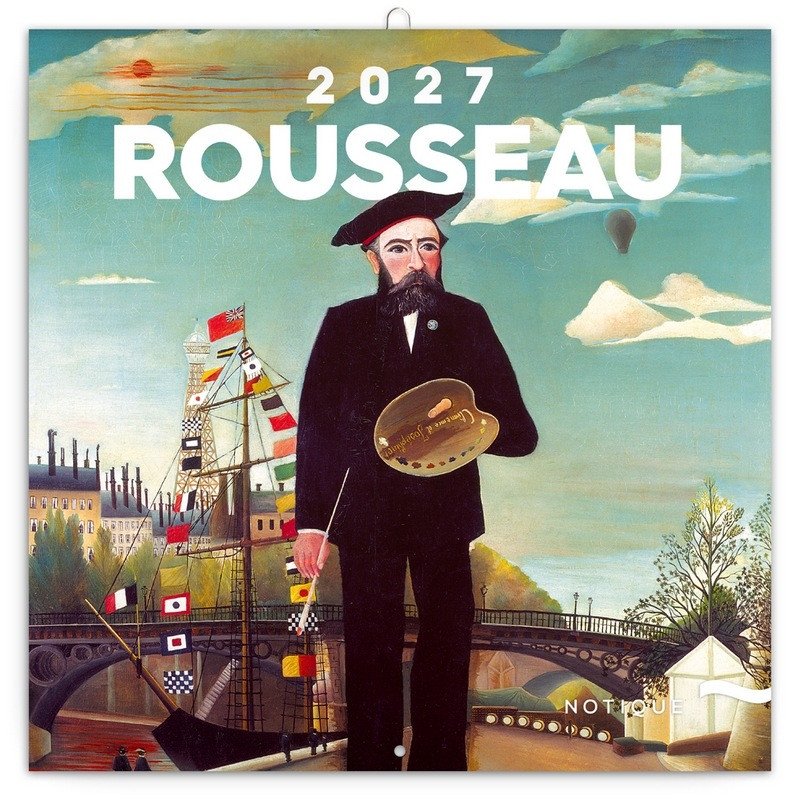 Obálka knihy KALENDÁŘ 2027 POZNÁMKOVÝ HENRI ROUSSEAU od autora <br>