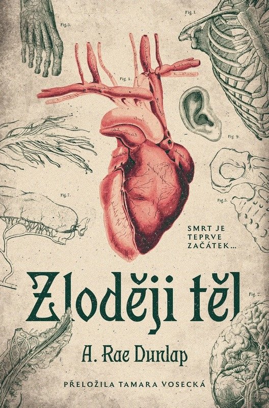 Obálka knihy ZLODĚJI TĚL od autora Dunlap,  A. Rae