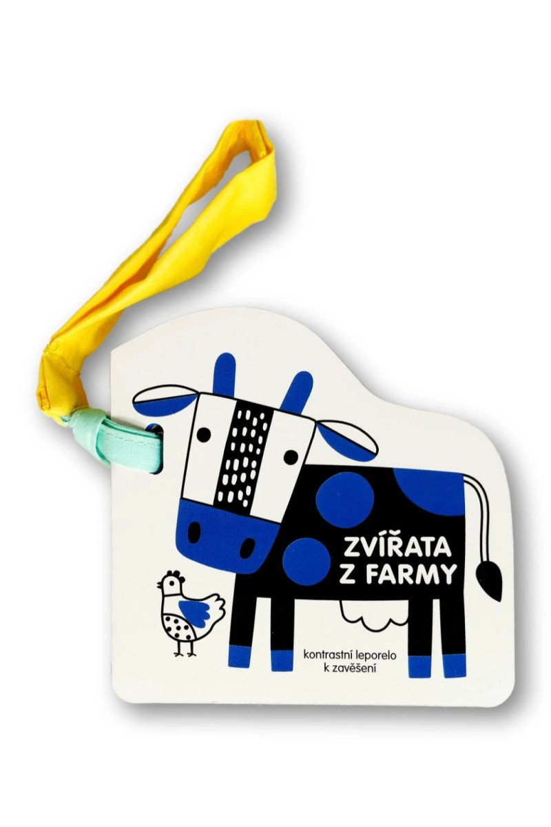 Obálka knihy ZVÍŘATA Z FARMY - KONTRASTNÍ LEPORELO od autora <br>