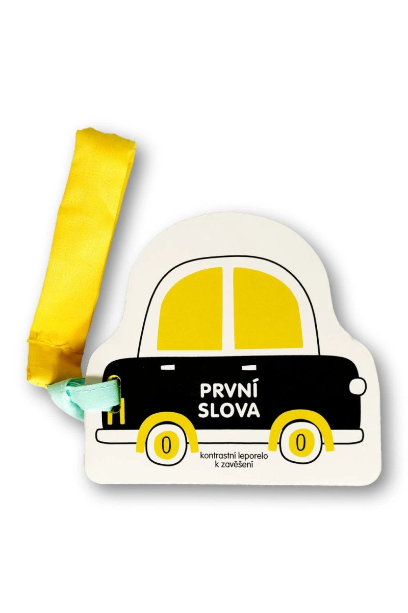 Obálka knihy PRVNÍ SLOVA - KONTRASTNÍ LEPORELO od autora <br>