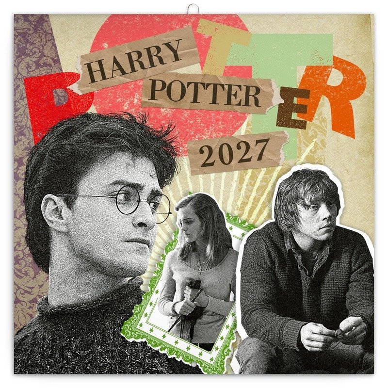 NÁSTĚNNÝ KALENDÁŘ 2027 HARRY POTTER