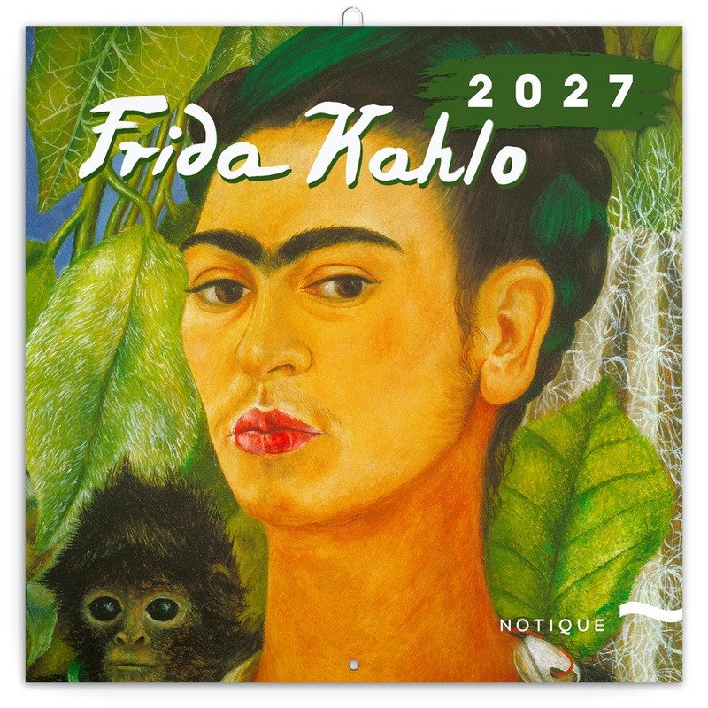 Obálka knihy KALENDÁŘ 2027 POZNÁMKOVÝ FRIDA KAHLO od autora <br>