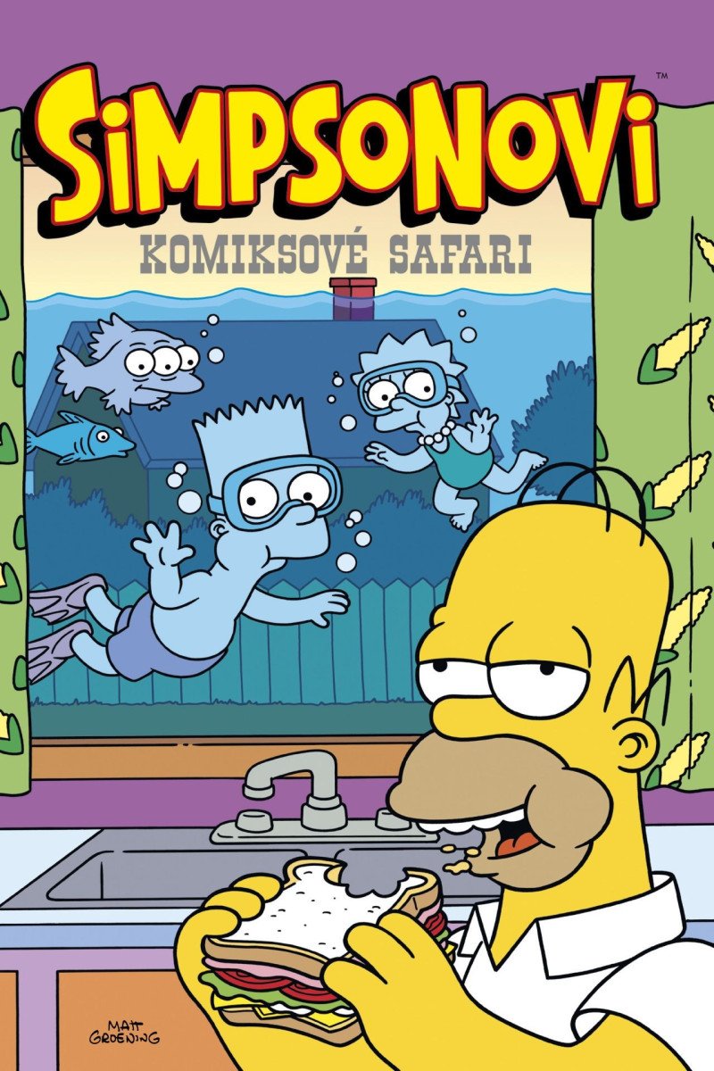 SIMPSONOVI - KOMIKSOVÉ SAFARI