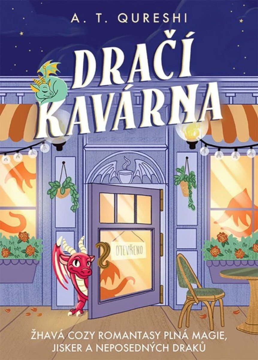 Obálka knihy DRAČÍ KAVÁRNA od autora Qureshi A. T.