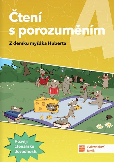 Obálka knihy ČTENÍ S POROZUMĚNÍM 4 PRACOVNÍ SEŠIT od autora kolektiv