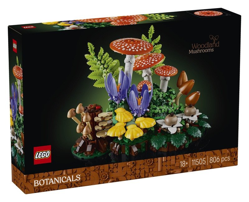 LEGO  BOTANICALS 11505 LESNÍ HOUBY