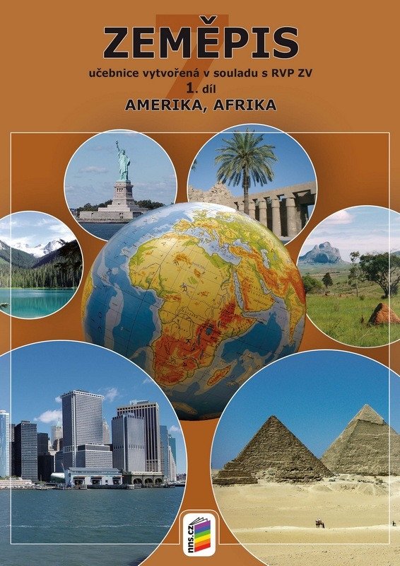 Obálka knihy ZEMĚPIS 7 UČEBNICE 1.DÍL AMERIKA, AFRIKA (7-75) od autora Svatoňová a kolektiv