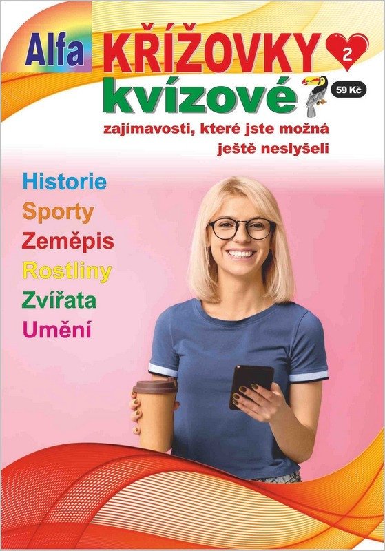 Obálka knihy KŘÍŽOVKY KVÍZOVÉ 2/2026 od autora <br>