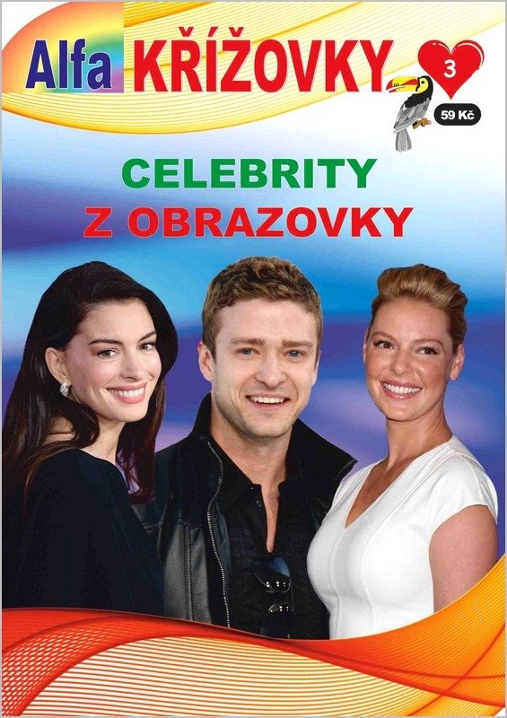 Obálka knihy KŘÍŽOVKY 3/2026 - CELEBRITY Z OBRAZOVKY od autora <br>