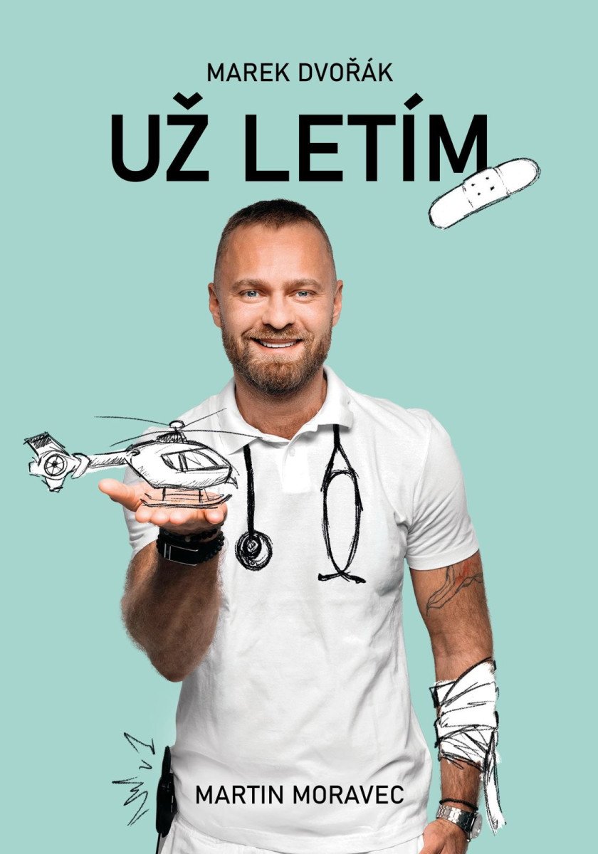 Obálka knihy MAREK DVOŘÁK: UŽ LETÍM od autora Dvořák Marek