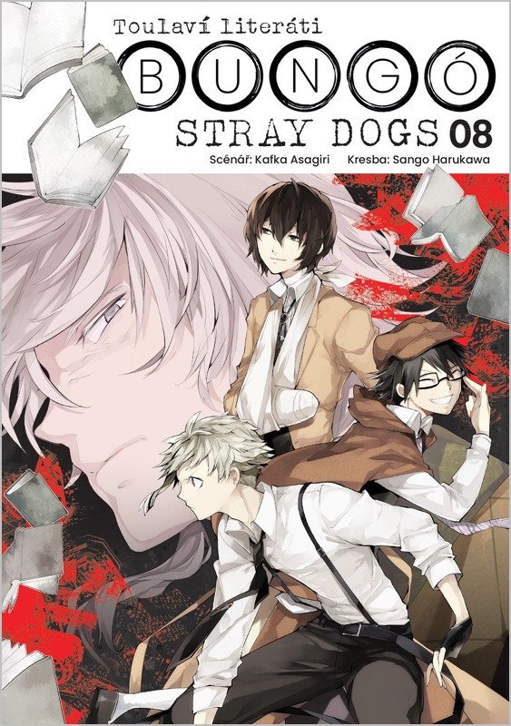 Obálka knihy BUNGÓ STRAY DOGS - TOULAVÍ LITERÁTI 8 od autora Kafka Asagiri