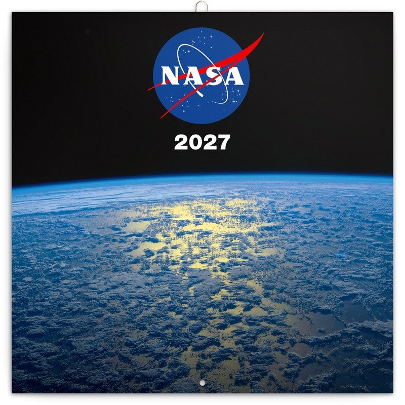 Obálka knihy KALENDÁŘ 2027 NÁSTĚNNÝ NASA (ČTVEREC) od autora <br>