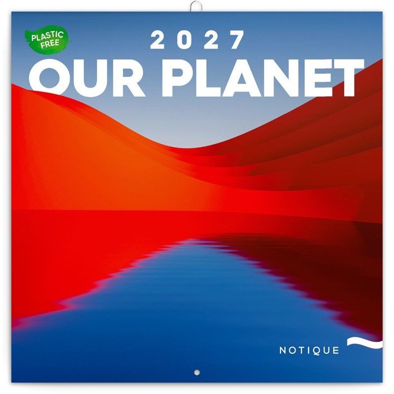 NAŠE PLANETA 2027 KALENDÁŘ NÁSTĚNNÝ