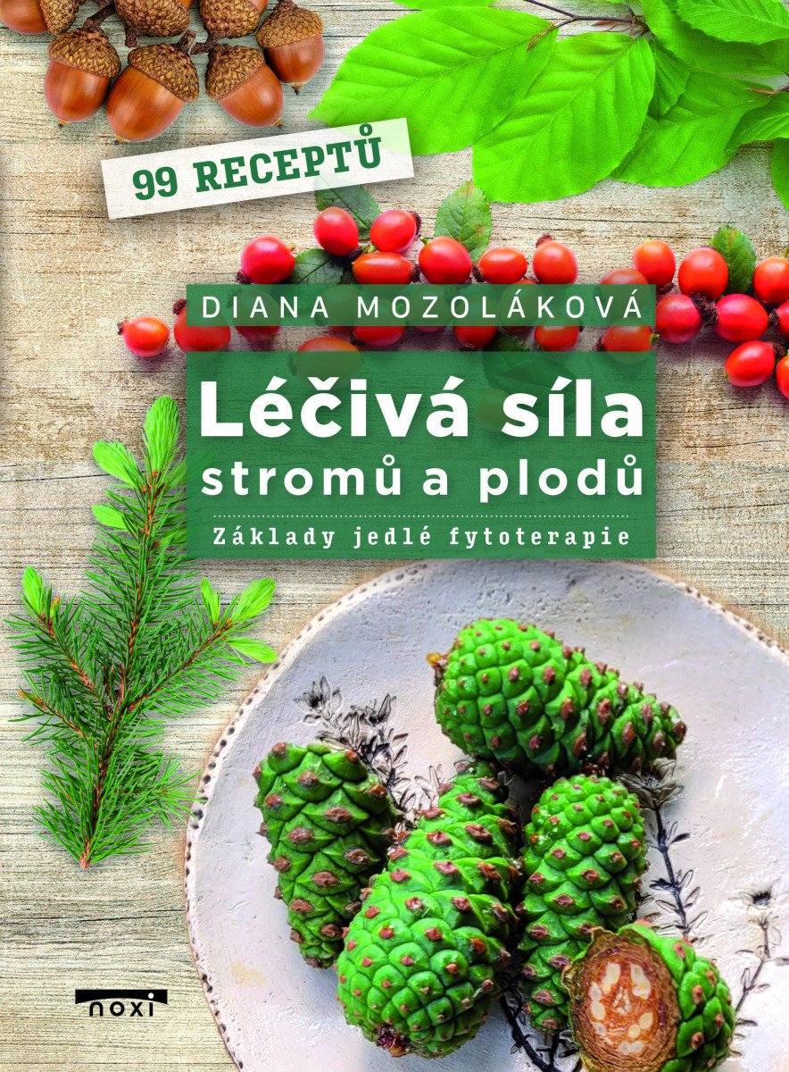 Obálka knihy LÉČIVÁ SÍLA STROMŮ A PLODŮ - ZÁKLADY JEDLÉ FYTOTERAPIE od autora Mozoláková Diana