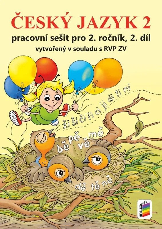 Obálka knihy ČESKÝ JAZYK 2/ 2. DÍL BAREVNÝ PS (S AGÁTOU) 2-64 od autora Bičanová Lenka,  Doležalová A.B.