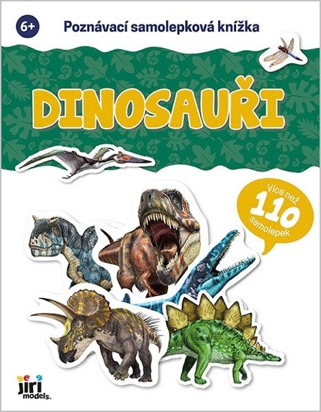DINOSAUŘI POZNÁVACÍ SAMOLEPKOVÁ KNÍŽKA