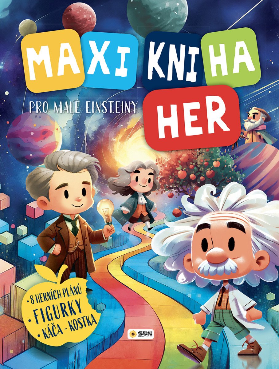 MAXI KNIHA HER PRO MALÉ EINSTEINY