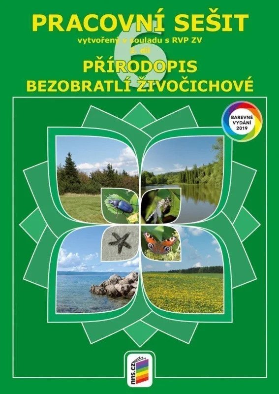 Obálka knihy PŘÍRODOPIS 6 PS 2.DÍL BEZOBRATLÍ ŽIVOČICHOVÉ (6-35) od autora Musilová Eliška