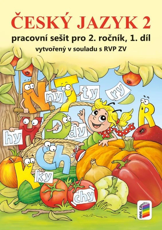 Obálka knihy ČESKÝ JAZYK 2/ 1. DÍL BAREVNÝ PS (S AGÁTOU) 2-63 od autora Bičanová Lenka,  Doležalová A.B.