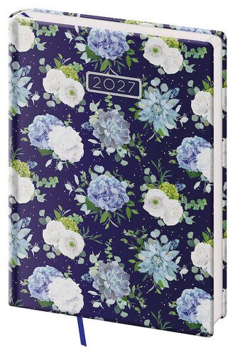2027 DIÁŘ VARIO LYRA FLORAL DENNÍ A5