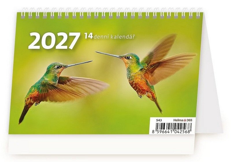 Obálka knihy KALENDÁŘ STOLNÍ 2027 14DENNÍ (MINI) od autora <br>
