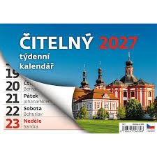 2027 ČITELNÝ TÝDENNÍ STOLNÍ