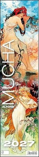 2027 ALFONS MUCHA NÁSTĚNNÝ ÚZKÝ
