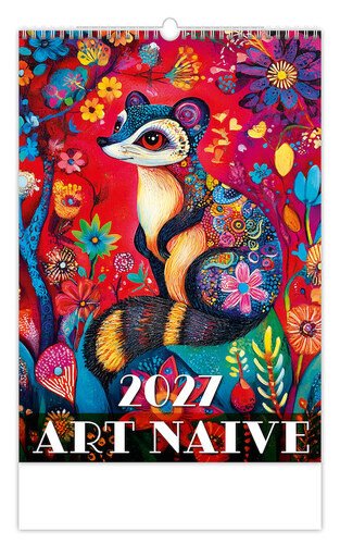 ART NAIVE 2027 KALENDÁŘ NÁSTĚNNÝ