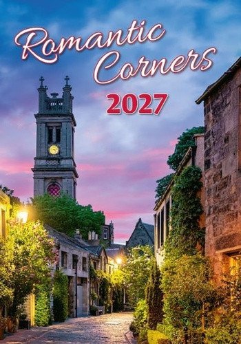 NÁSTĚNNÝ KALENDÁŘ 2027 ROMANTIC CORNERS