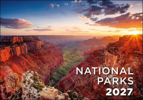 NÁSTĚNNÝ KALENDÁŘ 2027 NATIONAL PARKS