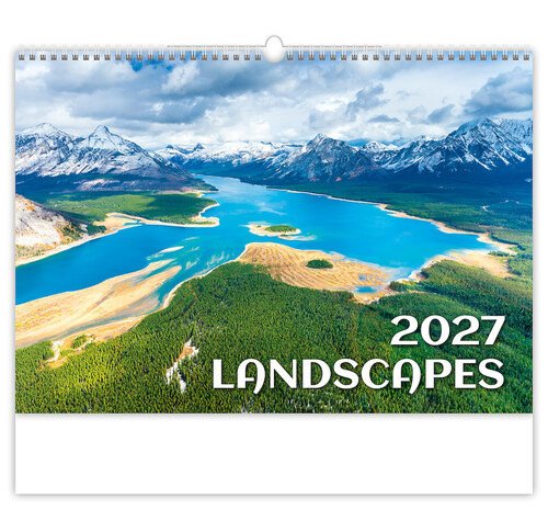 NÁSTĚNNÝ KALENDÁŘ 2027 LANDSCAPES