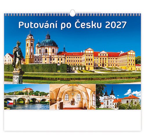 2027 PUTOVÁNÍ PO ČESKU NÁSTĚNNÝ