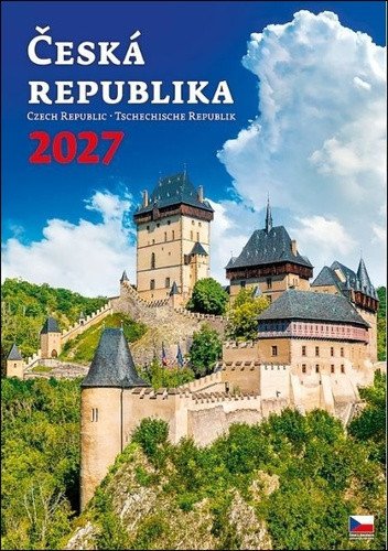 NÁSTĚNNÝ KALENDÁŘ 2027 ČESKÁ REPUBLIKA