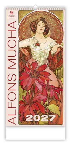 NÁSTĚNNÝ KALENDÁŘ 2027 ALFONS MUCHA