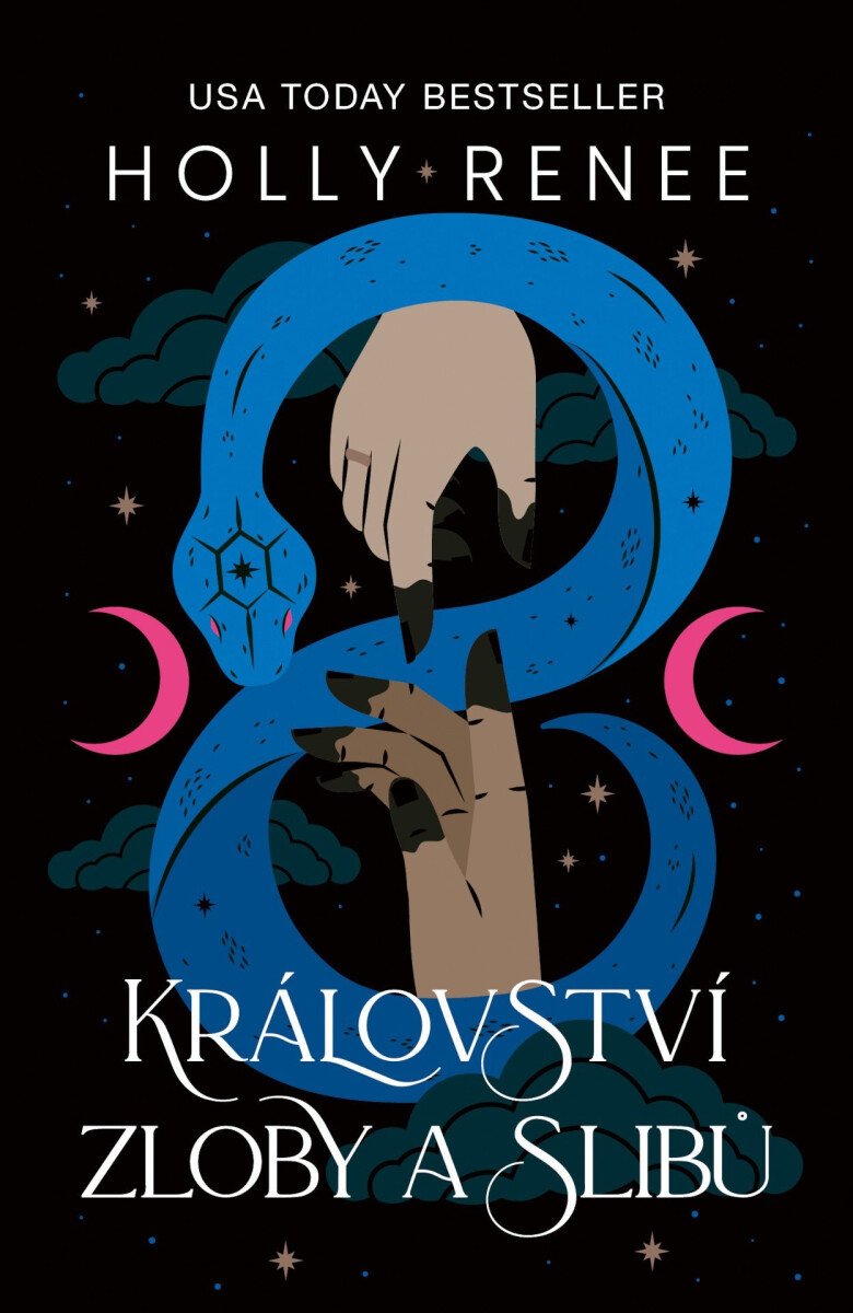 Obálka knihy KRÁLOVSTVÍ ZLOBY A SLIBŮ (HVĚZDY A STÍNY 3) od autora Renee Holly