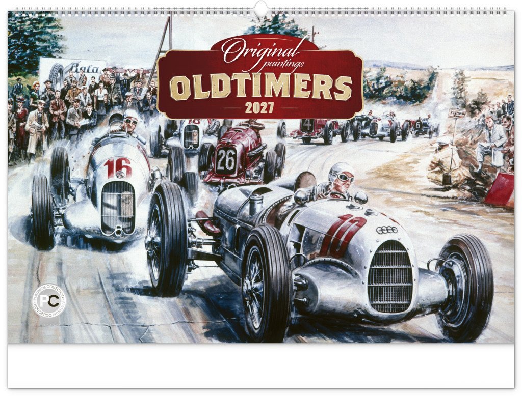 2027 OLDTIMERS NÁSTĚNNÝ